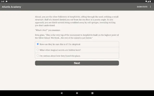 Atlantis Academy android App screenshot 2